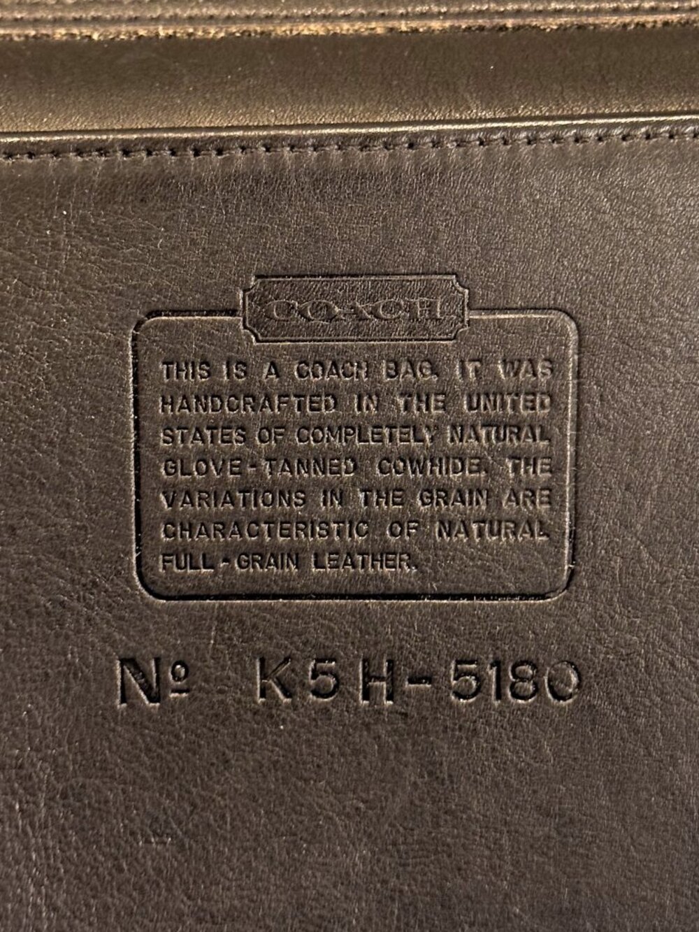 COACH Black Metropolitan 5180 Briefcase(exact as see in the Devil Wears Prada 2) - Picture 9 of 9